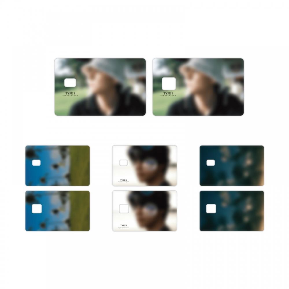 

V 09 Card coVer Sticker V Type 1 Official Goods 4.Dver.