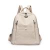 Schoolbag soft PU large-capacity bag women's 1011 spring new women's backpack is popular this year for casual women