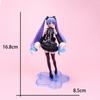 Hatsune Miku Anime Puppe Rosa Sakura Hatsune PVC Action Puppe Sonoko mit Kaninchen Halten Kuppel Mädchen Schönes Mädchen Modell Sammlung Spielzeug