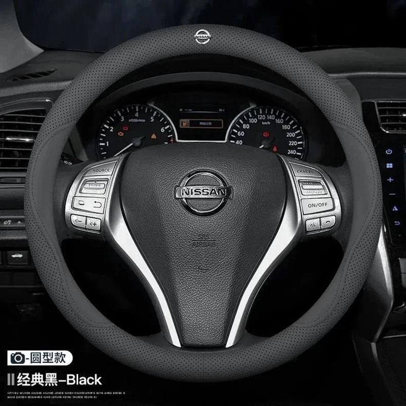 CCMLIC1 Car Steering Wheel Cover For Nissan Qashqai J10 J11 Juke X-Trail Note Leaf Sentra Altima Maxima Micra TIIDA Teana Murano Patrol