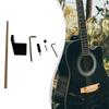 Kit de Reparo de Pinos de Ponte de Guitarra Melhora o Volume e o Tom Profissional Versátil Resistente Portátil Zinco