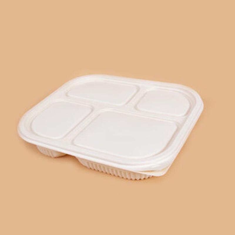 1400ml Einweg-Lunchbox aus Maisstärke