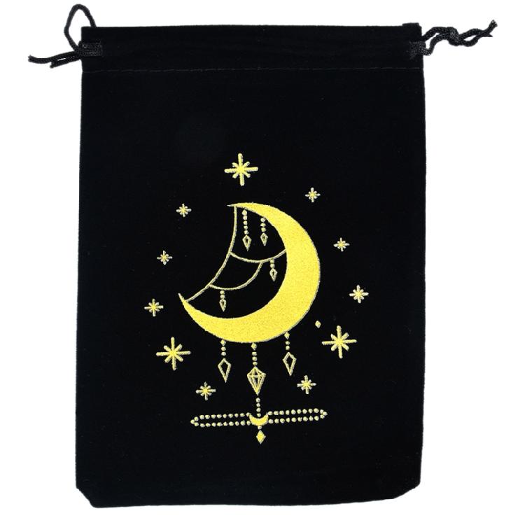 Storage Bag Board Game Cards Drawstring Package Witch Divination Crystal Packing Pouches Gift Bag Tarot Carrying Pouch