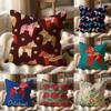 Dala Horse Print Cushion Cover Multi-Scene Pillow Cover for Home & Car - Reversible, Soft & Durable for Daily Use