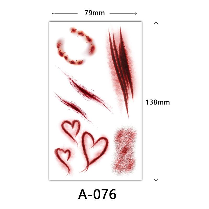 

Хэллоуин Тату-наклейка, Череп Жнец Серп, Черная Летучая Мышь Надгробный Камень Тыква Тату 79*138mm