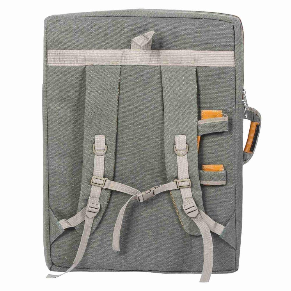 Spacious Inner Space Multifunctional Sketch Carry Pack Art Exam Tool Storage