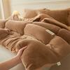 Thickened Milk Velvet Winter Warm Blanket for Bed Queen Size Soft Flannel Quilt Double-Sided Plush Single Double Thick Comforter