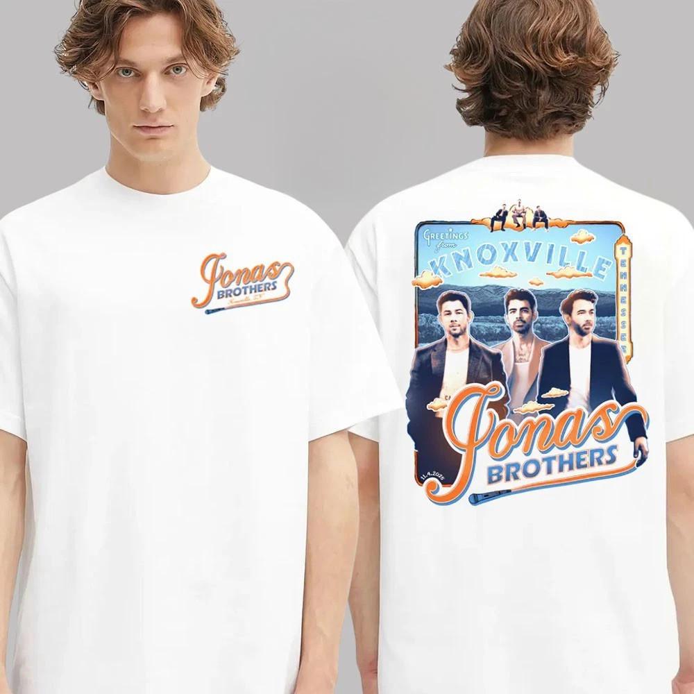 Jonas Brothers Knoxville TN 2025 Tee Greetings From Your Hometown Unisex T-Shirt S