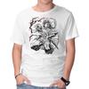 Unisex Crew Neck T-Shirt Water Breathing Hashira Sumi-E Graphic Short Sleeve Casual Tee
