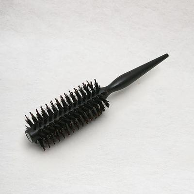 Schwarze Holz-Rollbürste