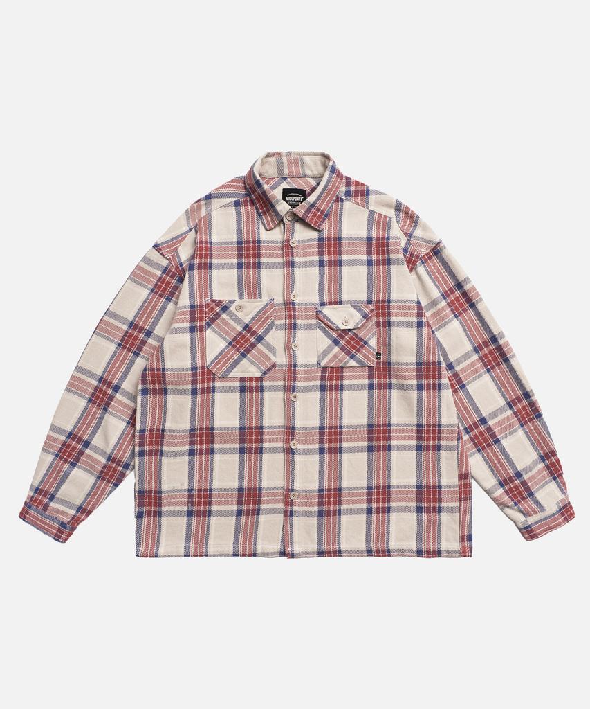 Mideueobdeiteu Flannel Overshirt_2Color