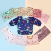 Waterproof Full Sleeve Baby Bibs Children Apron Long Sleeve Feeding Smock Kids Eating Breastplate Infant Scarf Clothing