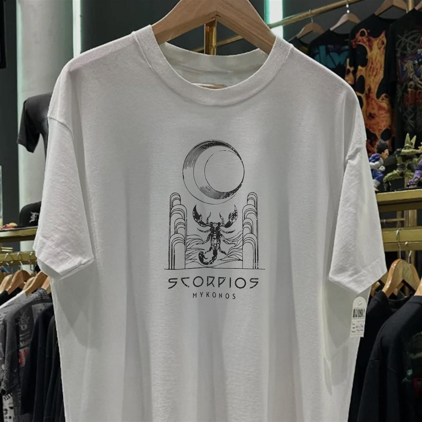 Scorpios Mykonos - Promo T-Shirt White XXL 2XL