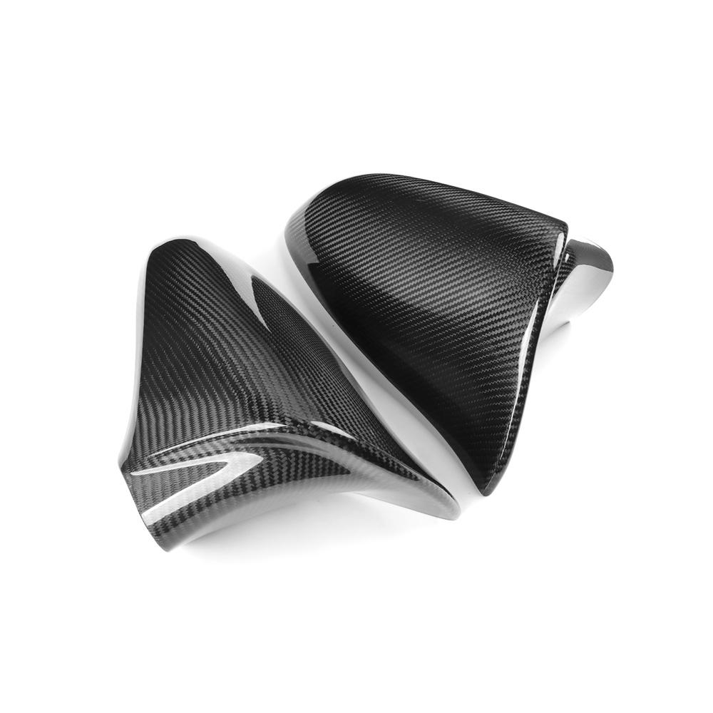 Carbon Fiber Add-On Side Mirror Cover Caps For Lexus IS200/250/300/350 2014-2020
