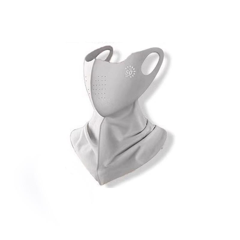 

Мужская 3D ветрозащитная маска для лица с защитой от УФ-излучения для летних видов деятельности, черная