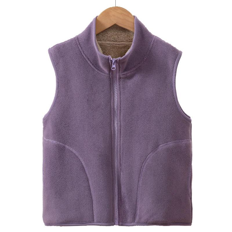 Children's Winter Jacket 2024 Fleece Thick Warm Teenage Boys Girls Vest Autumn Outerwear Casual Coats 15 16 17 Years Waistcoats