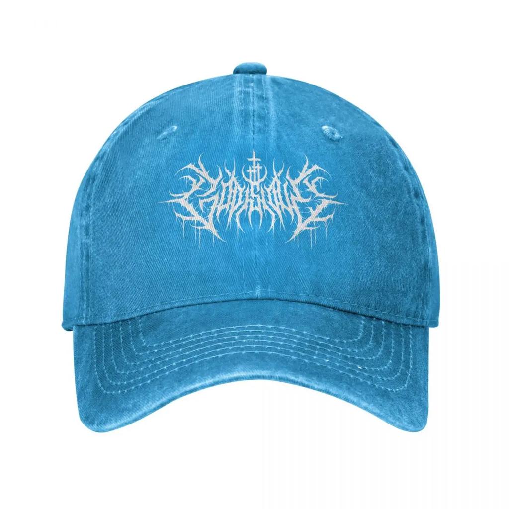 God Is Love Death Metal Denim Baseball Cap Adjustable Hat Women Unisex Christian Visor Cap Summer Autumn Vintage Casquette Gorras