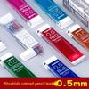 UNI Mitsubishi NanoDia Colored Pencil Lead Refills 0.5mm - Diamond Strength, Break-Resistant