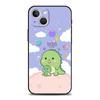 Funny Cute Cartoon Dinosaur Phone Case for iPhone 16 15 14 13 12 Pro Max 11 Pro Max 7 8 Plus XS XR Shockproof Silicon Soft Shell