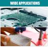10Pieces PCB Spirals Grooves Drill Bits for Engraving and Precise Circuit Board Work Soft Materials Drilling Accessories