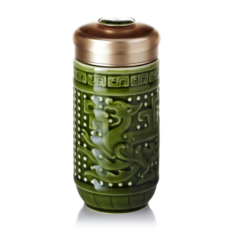 ACERA Dragon & Phoenix Living Ceramic Travel Mug