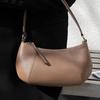 Genuine Leather Women's Crossbody Bag Lightweight Small Shoulder Handbag Portable Commuter Phe Purse for Daily Travel