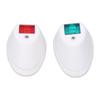 1Pair Yacht Signal Light 3W Boat Navigation Lights Marine Bow Lamps Red Green Light for Sailing DC12V‑24VWhite