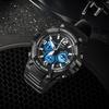 Casio DRESS Fashion Trend Contrast Color Street Retro Classic Three Eyes Six Pin Waterproof Sports Quartz Movement Resin Strap MCW-100H-1A2VDF