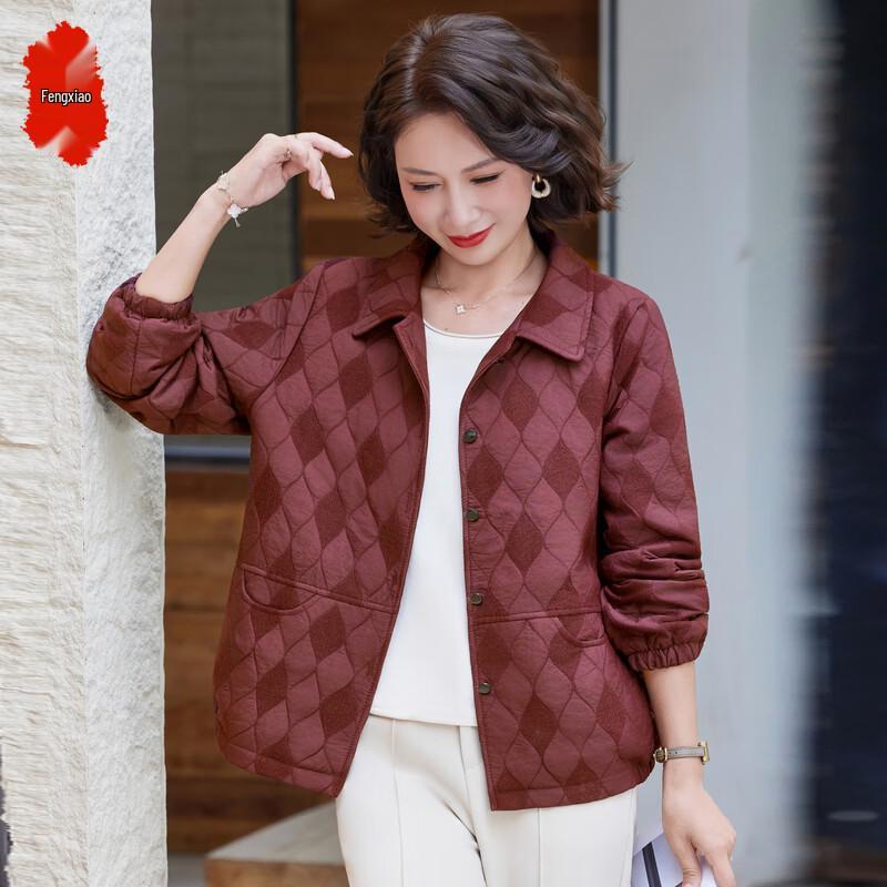 Women s Fashion Lapel Casual Jacket 2XL