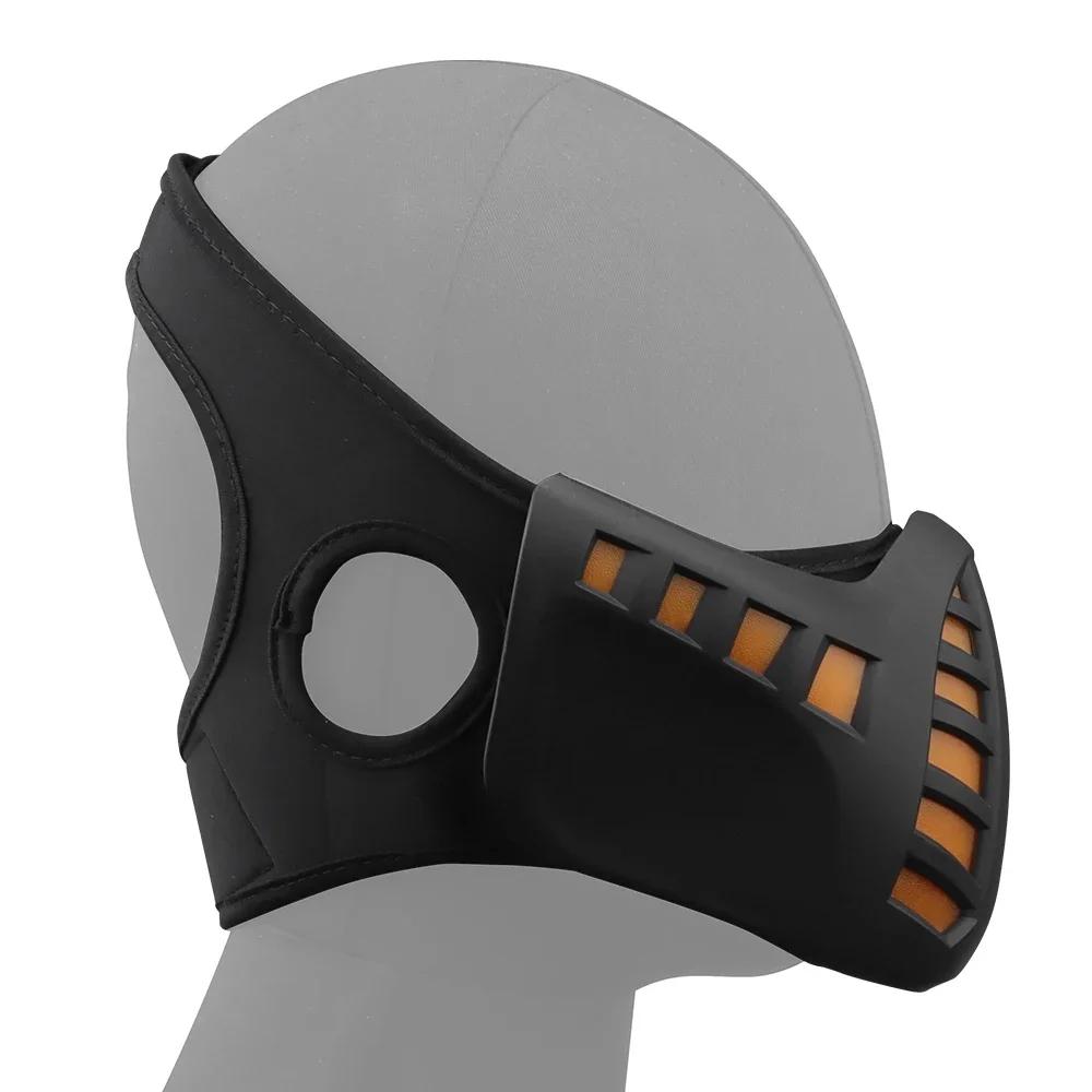 LED Mask Cyberpunk Airsoft Paintball CS Wargame Halloween Field Hunting Protective Shooting Masks