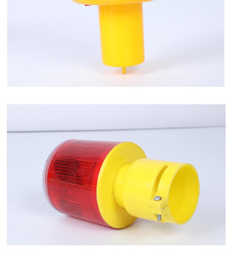 LED Solar Warning & Signal Light for Traffic & Construction, Boat Strobe, and Road Cone