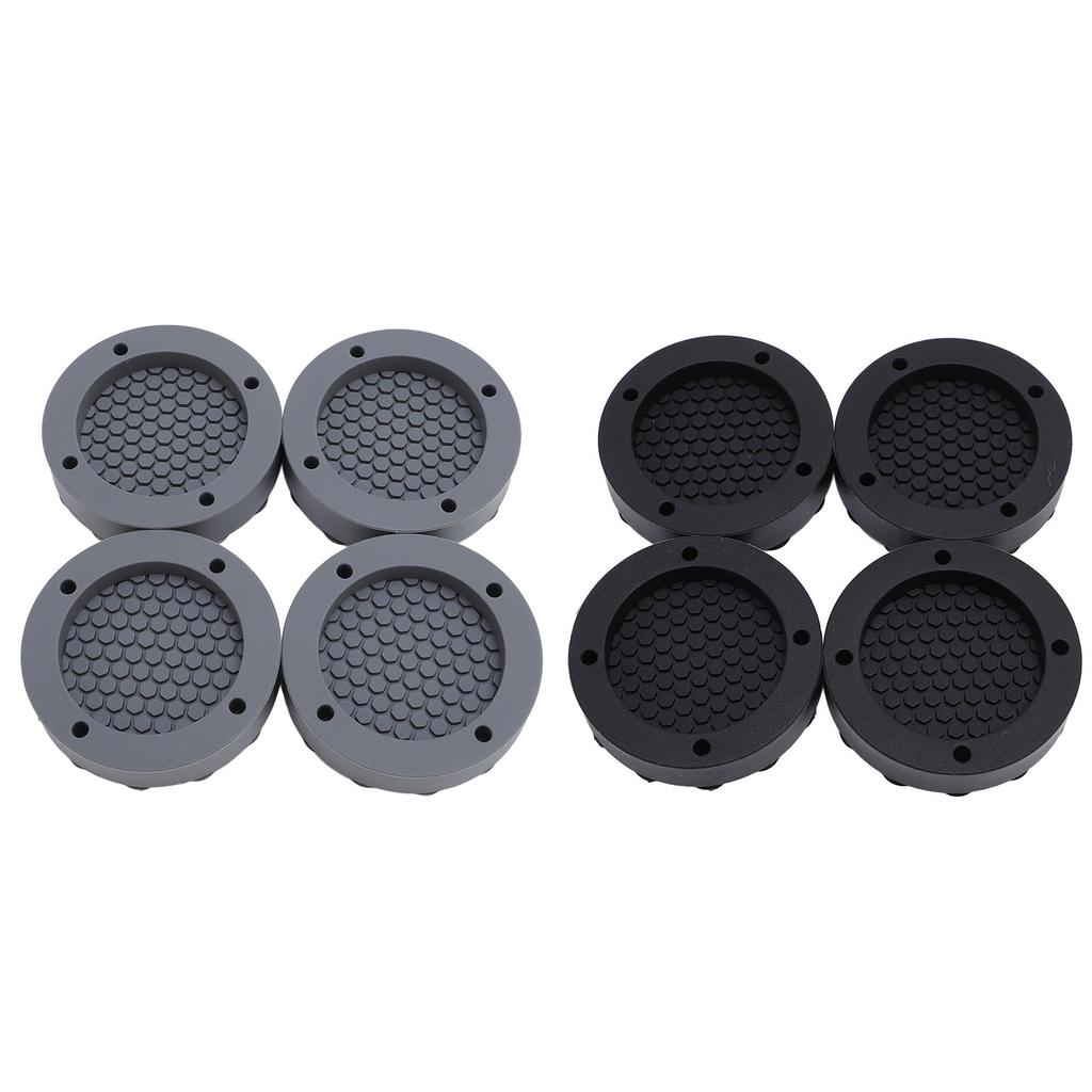 4pcs Washing Machine Vibration Damper with Powerful Suction Cup Washing Machine Anti Vibration Mat