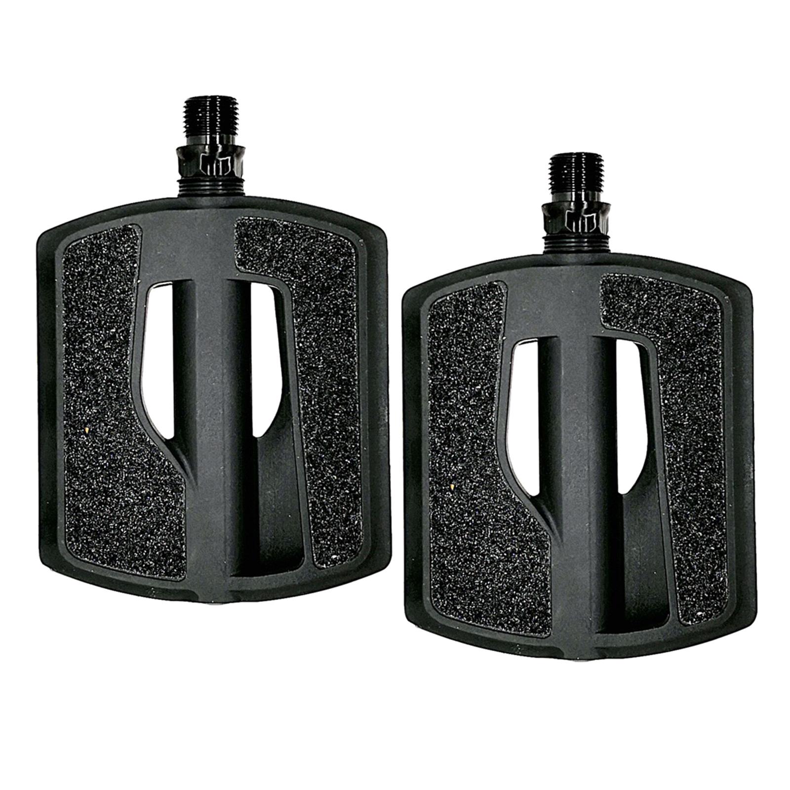 

Nonslip Bicycles Pedals with Sandpaper Surfaces Mountain Bicycles Pedals Nylon Pedals Reflective Sheet Cycling Pedals