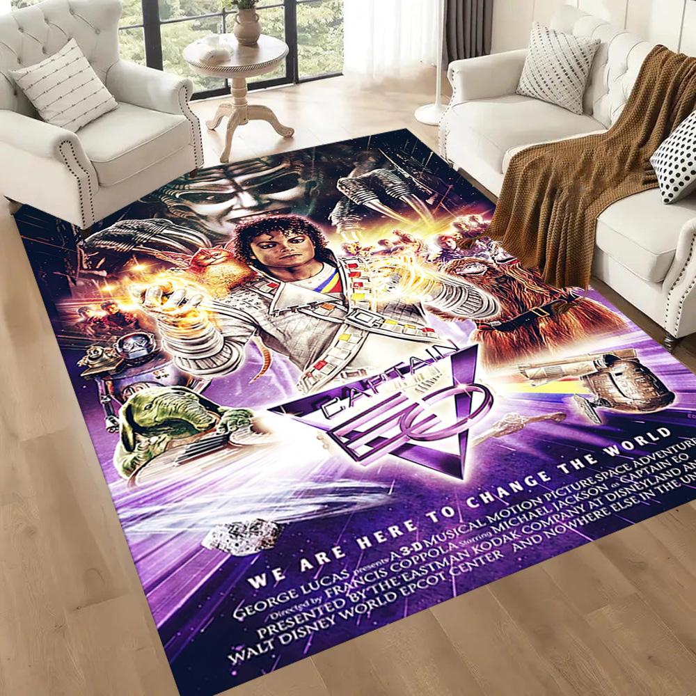 Michael Jackson 102 Floor Mat Suitable for Study room Dormitory Living Rooms Game Room Antislip Carpet Decorate Offices Perfect Gift for Women/Men