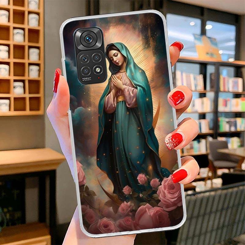 Virgin De Guadalupe Virgen Mary Cover Phone Case For Xiaomi Redmi Note 15 14 13 12 11 10 Pro Plus 14S 12S 11S 11T 11E 10S Soft F
