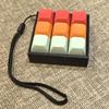 Set Portachiavi Fidget Clicker Tastiera Portatile a 9 Tasti Pulsanti Per Sollievo Sensoriale dallo Stress Ideale Per Ufficio Viaggio Borsa Giocattoli Ciondolo