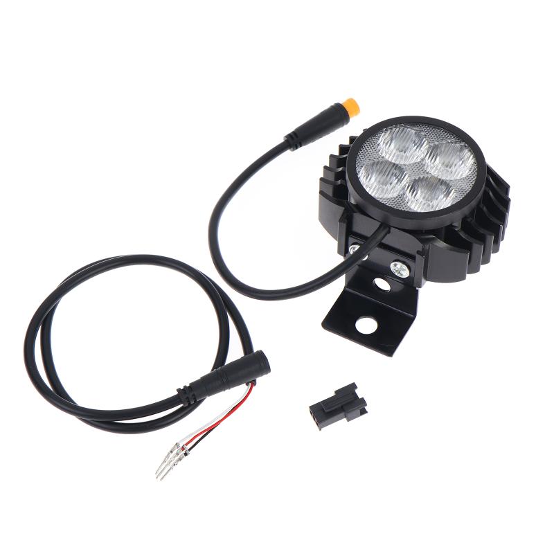 Scratch-resistant LED Headlight for Kukirin G2ProDB Electric Scooter High Brightness Durable Headlamp for Night Commuting