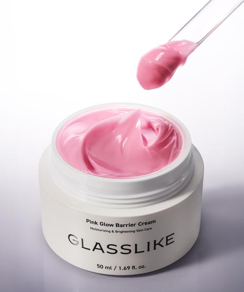 LG Pra.L Glasslike Pink Glow Barrier Cream 50ml FREE