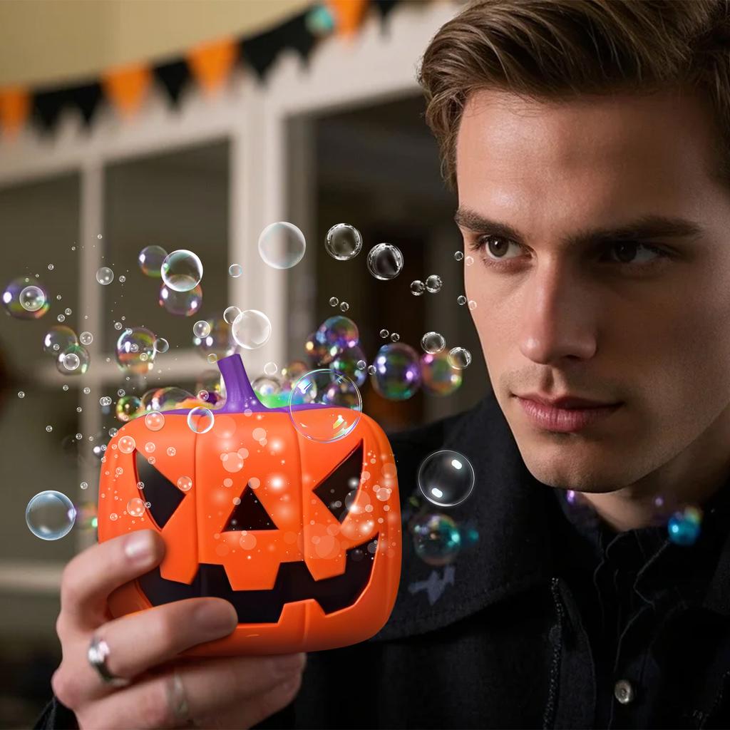 Auto Bubble, Colorful Lights & Fun Music For Halloween! 20ml
