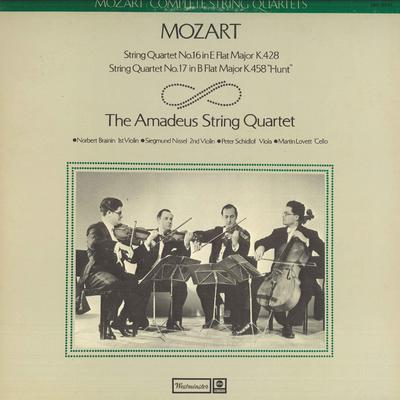 LP Record AMADEUS STRING QUARTET - Mazart String Quartet No.16 In E Fl IWB5037 WESTMINSTEN Japan Classical Used