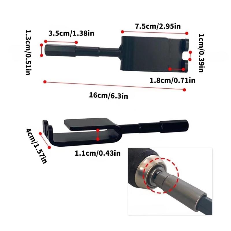 Anchors Tool for 13mm Drill Bits Ice Anchors Power Drill Adapter Ice Anchors for Setting Shelter Tent Fishing Equipment