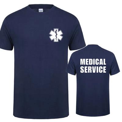 T-shirt per servizi medici di emergenza paramedico EMT T-shirt casual da uomo manica corta top cool XXS-6XL