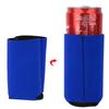 2 Stück Neopren faltbar Outdoor Sport Wasserflaschenhülle Tragbare Tasse Isolierhülle Tasche Zubehör