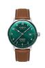 LZ129 Hindenburg 5 ATM Wasser Mineralgrün [ZEPPELIN] Uhr, Quarz, Widerstandsfähig, Glas, Zifferblatt, 8056-4, Herren [Gebraucht]