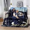 Jax Teller SONS OF ANARCHY Charlie Hunnam Throw Blanket Shawl Cloak Bedroom Living Room Sofa Couverture Chaude Manta Caliente