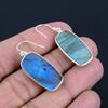 Bloddstone Gemstone Earrings Solid 925 Sterling Silver Handmade Earrings Jewelry Gift For Women And Girls E-2020