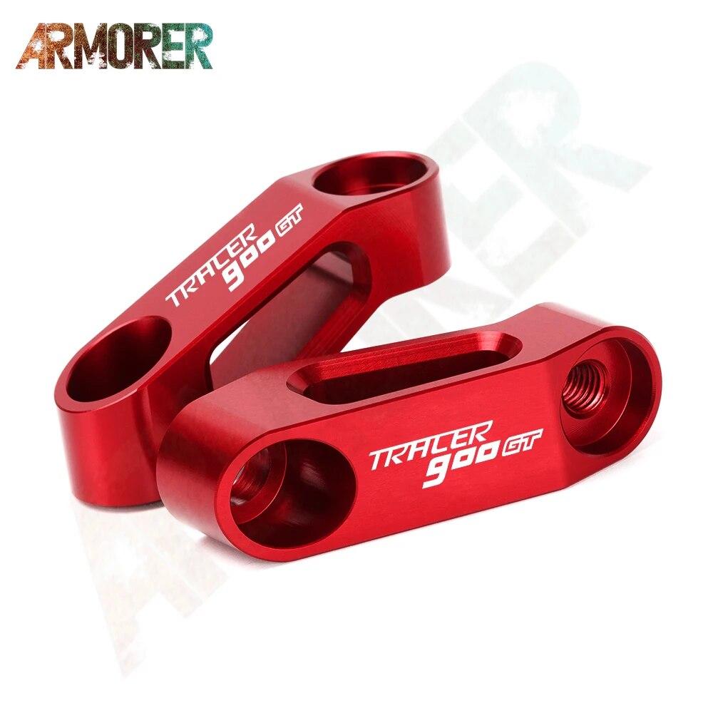 Motorcycle Accessories Mirror Extend Riser Spacers Extension Adapter For YAMAHA TRACER 900 GT TRACER 900GT TRACER900 GT - 2022