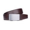 Men'S Versatile Belt Automatic Buckle Black Belt Cowhide Simple Business Casual Pants With Men'S