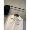 C S In The Room Verano Embroidery Long Shirt 2Color