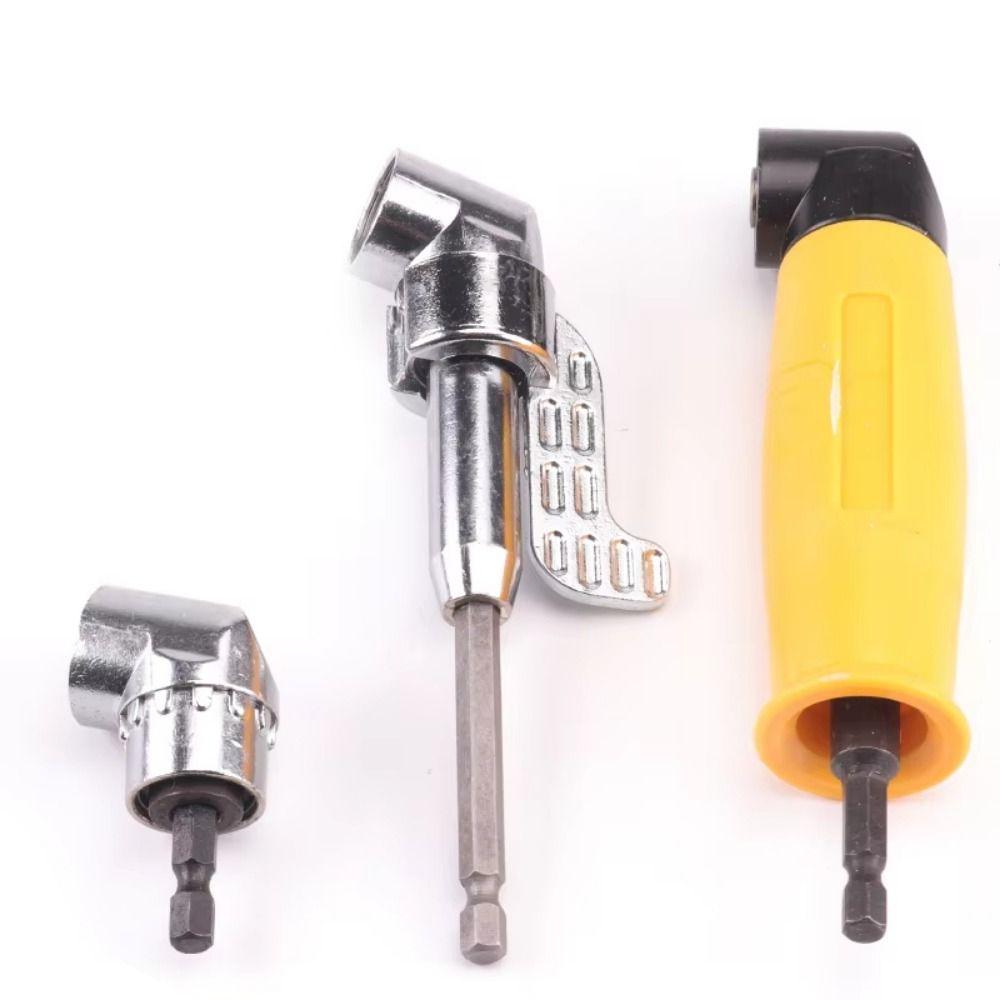 105/90 Degree Chuck Adapter Holder Magnetic Socket Angled Screwdriver Extension Bit  Screwdriver